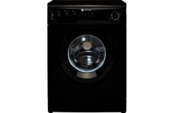 White Knight WM126VB 6KG 1200 Spin Washing Machine - Black